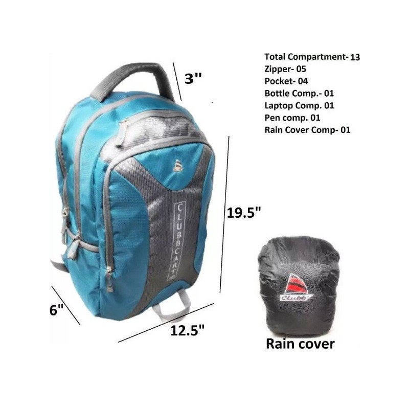 CLUBB VIBRATION LAPTOP BACK PACK